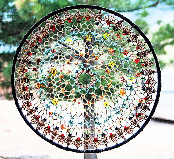 Hanging Mandala Window & Wall Decor - World's Eye