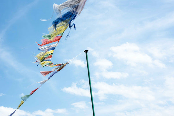 The Gift of Wind Horses Prayer Flags