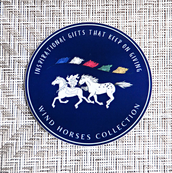 Wind Horses Stickers