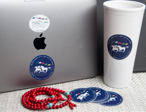 Wind Horses Stickers
