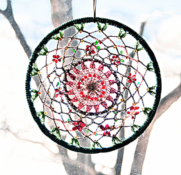 Hanging Mandala Window & Wall Decor - Verdant Dreams