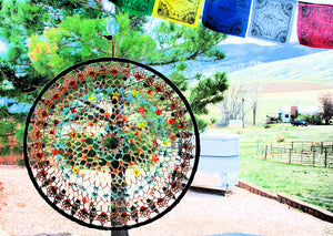 Hanging Mandala Window & Wall Decor - World's Eye